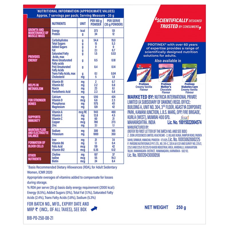 Protinex - 250 g (Tasty Chocolate) - Image 5